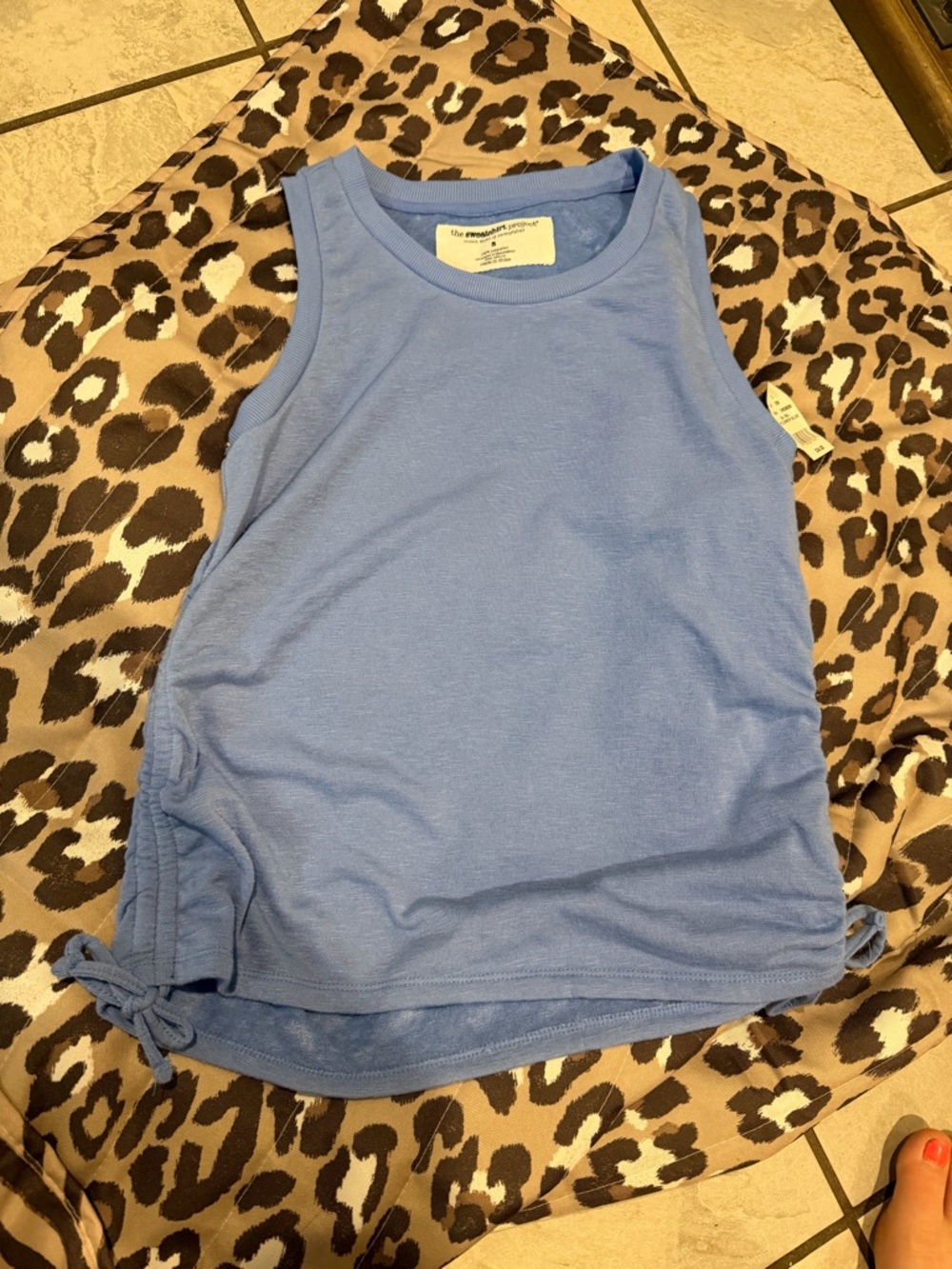The Sweatshirt Project Tank Top with Side Ties